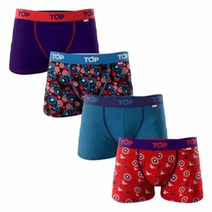 Marvel Captain America Boys 4pk. Cotton Boxer Briefs Size 14 - Picture 1 of 1