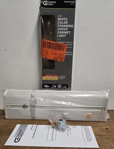 Commercial electric PL9033A 12" LED White CCT Under Cabinet Light, direct wir... - Picture 1 of 10