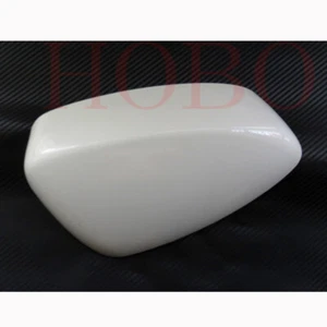 1x Para Mazda 2 2017-2020 Coche Espejo Retrovisor Delantero Derecho Derecho Marco Cubierta Blanco - Imagen 1 de 1
