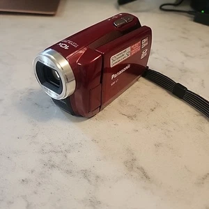 Parts/repair Panasonic SDR-S7 10x Optical Video Camera w/ Battery, No Charger - Picture 1 of 9