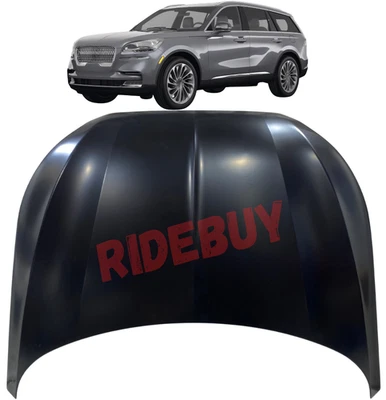 Fit 2020 2021 2022 2023 2024 Lincoln Aviator Aluminum Hood Panel HOD-50 Foto 1 de 4