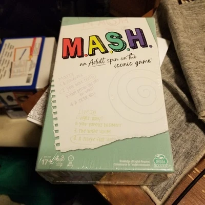 M.A.S.H. An Adult Spin on the Iconic Game - Spin Master Games (2020, NEW) - Image 1 of 2