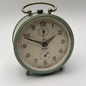 Peter Repeat Alarm Wecker, voll funktionsfähig, Vintage #10 - Bild 1 von 6