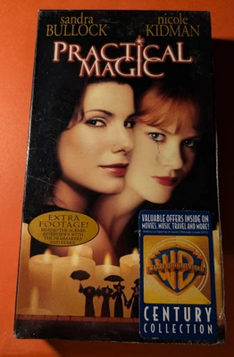 Practical Magic VHS 1999 Sandra Bullock Nicole Kidman Sealed New Very RARE! - Image 1 of 2