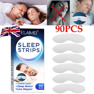 90PCS Strip Mouth Tape Advanced Gentle for Better Nose Improve Breathing Pattern - Picture 1 of 6