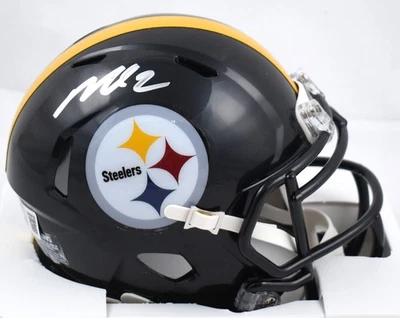 Michael Vick Autographed Pittsburgh Steelers Speed Mini Helmet - Beckett W Holo - Image 1 of 3