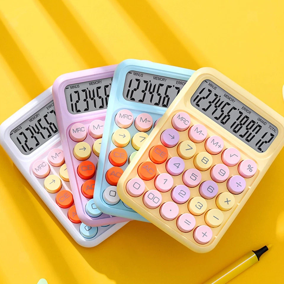 12Digit Calculator, Desktop Calculator, Office Calculator, Mechanical Button - Image 1 of 1