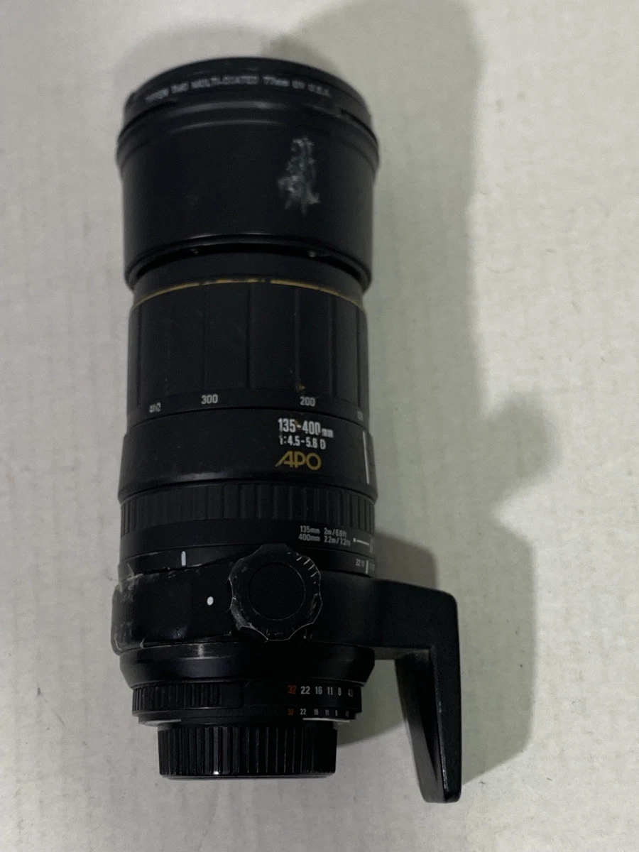 SIGMA 135mmー400mm Sigma 135-400mm f/4.5-5.6 APO Aspherical Lens for Canon EF Cameras
