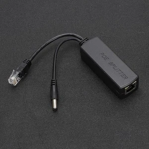 DC48V To DC12V Power POE Splitter Adapter Injector Module Lightningproof FY - Afbeelding 1 van 10