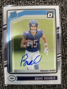 2024 Panini Donruss Optic #286 Rome Odunze Rated Rookie Auto RC /325 Bears🔥🏈💎 - Picture 1 of 2