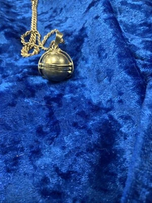 Taxco 925 Sterling Silver Mexico Locket Pendant Rope Chain Vintage Necklace - Image 1 of 4