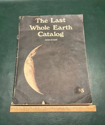 Vintage 1971 The Last Whole Earth Catalog Access To Tools Paperback 5th Print - Image 1 of 4
