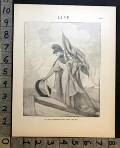 1912 TITANIC SHIPWRECK VICTIM LIFE SAVING OTHO CUSHING ARTIST PRINT FC4208 - Picture 1 of 1