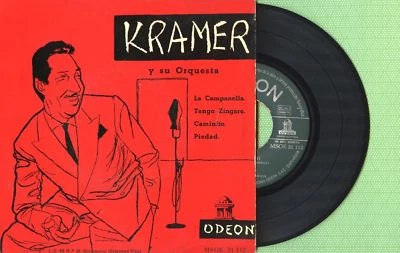 KRAMER Y SU ORQUESTA / La Campanella / ODEON MSOE 31.112 Press Spain 1958 EP VG+ - Image 1 of 4
