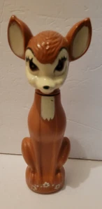 BAMBI vintage Disney SOAKY Bubble Bath CONTAINER Palmolive 1960s TOY FIGURE - Picture 1 of 5
