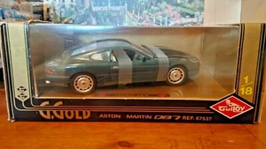GUILOY Aston Martin DB7 Dark Green Diecast Scale 1:18 - Picture 1 of 6