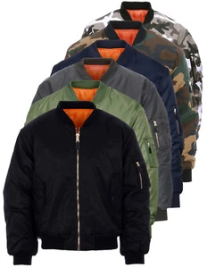 Bomber MA-1 Militare Originale Fostex Garments Flight Jacket colori vari - Imagen 1 de 45