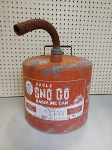 Eagle 509 Sno Go Gasoline Can 6 Gallon Tank VINTAGE RESALE $$ - Picture 1 of 6