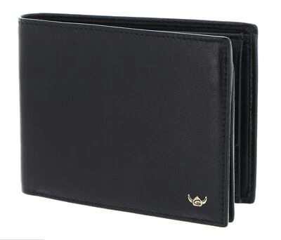 Golden Head Dublin Billfold Coin Wallet Geldbörse Black schwarz Neu