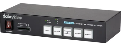 Datavideo NVS-33 H.264 Video Streaming Encoder and MP4 Recorder - Image 1 of 4