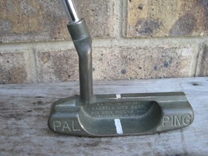 Putter de golf Karsten vintage PING PAL EE. UU. 35"" bronce Maganeze - Imagen 1 de 6