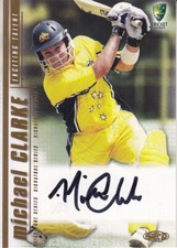 2003/04 Cricket - Michael Clarke Autograph Card #SS08 (Ikon Collectables)