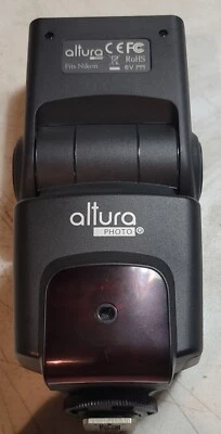 Altura Photo AP-N1001 Speedlite Flash for Nikon DSLR i-TTL Shoe Mount Flash EX+ - Image 1 of 4