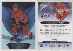 2018-19 Upper Deck Trilogy Blue Foil /799 Sebastian Aho #28