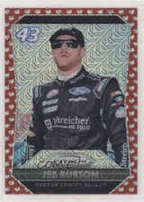2016 Panini Prizm NASCAR Red Flag Prizm /75 Jeb Burton #21