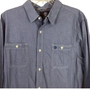 Camisa Timberland Earthkeepers para hombre con botones manga larga talla etiqueta grande - Imagen 1 de 4