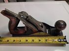 Vintage Wood Plane Dunlap #619 3702 Smooth Bottom Made USA with Stanley Blade