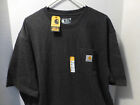 Carhartt Xl Loose Fit Heavyweight Pocket Black Short Sleeve Shirt New K87-M