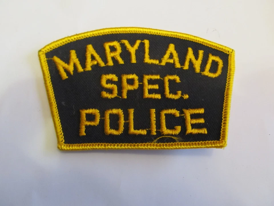 Maryland State Special Police Patch Old Cheese Cloth - Image 1 of 1