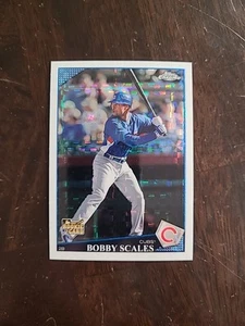 2009 Topps Chrome Bobby Scales RC #220 Xfractor SP Chicago Cubs Rookie - Picture 1 of 1