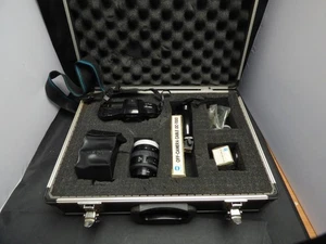 Minolta Camera & Accessories. Pre Owned. With Padded Hard Case. Untested - Picture 1 of 17