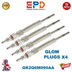 FORD RANGER 2.0 DIESEL YLF ECOBLUE GENUINE GLOW PLUGS X4 OEM-GK2Q6M090AA NEW - Picture 1 of 6