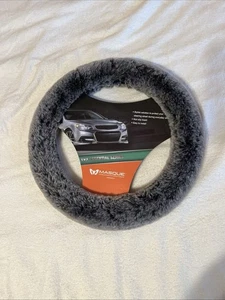 Máscara 10961 Negro Peludo Premium Cubierta Volante - Para 14" A 15" - Imagen 1 de 1