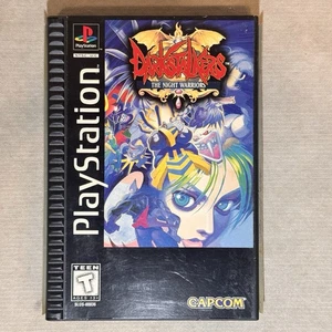 Darkstalkers: The Night Warriors (Playstation) PS1 PSX PSOne Longbox Capcom - Picture 1 of 14
