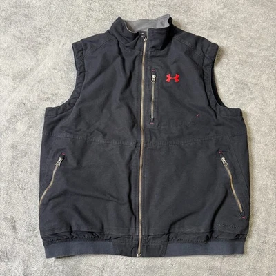 Жилет утепленный мужской Under Armour UA Storm холщовый с подкладкой размер XL черный на молнии - Изображение 1 из 4