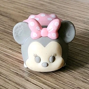 Disney Minnie Mouse Tsum Tsum Figure Cake Topper Replacement 1.75" Pink Gray - Picture 1 of 10