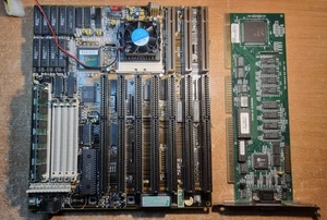SOYO SY-025L2 motherboard - Am486 DX4-120 MHz - 16MB Ram - VL Bus S3 805 - Picture 1 of 14