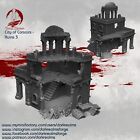 City of Corsairs Building 3 Ruins Dark Realms tabletop terrain wargaming 28mm