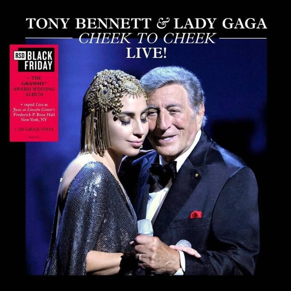 Tony Bennett & Lady Gaga- Cheek To Cheek Live RSD Black Friday 2022 - Image 1 of 1