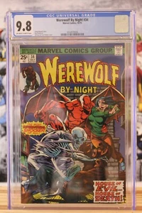 Werewolf By Night #34 ~ 10/1975 ~ CGC Grade 9.8, Off-White to White Pages ~ - Picture 1 of 8