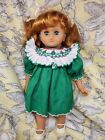 Vintage Lissi Puppe Doll Xmas Smocked Dress