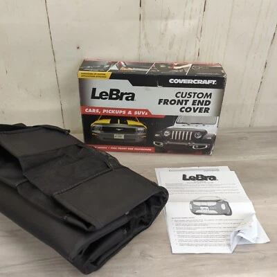 LeBra Front End Cover for Kia Sportage FWD 2017-19 Black 551644-01 Open Box - Image 1 of 4