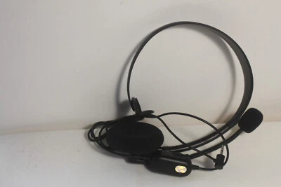 Cuffie ufficiali Xbox 360 nere NUOVE Microsoft Xbox360 XBOX - Immagine 1 di 3