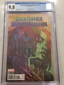 Black Panther: World of Wakanda #1 1:25 Stelfreeze Variant CGC 9.8 MCU Disney+ - Picture 1 of 3