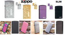 Genuine Zippo Windproof Refillable Ladies Cigarette Lighters LIFE TIME GUARANTEE