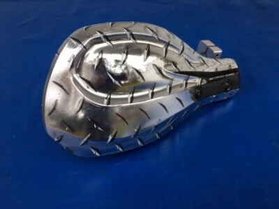 ROX Speed Guard 01 Chrome Snowmobile RH Handguard W/Bracket YAMAHA POLARIS CAT  - Image 1 of 4